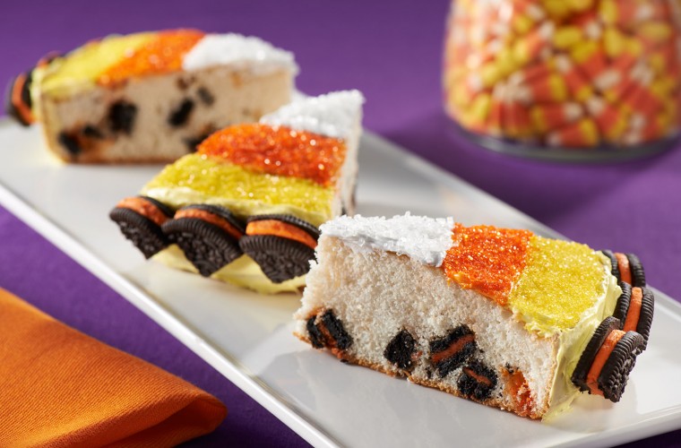 candy corn cakes
