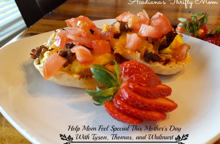Help Mom Feel Special This Mother's Day With Tyson, Thomas, and Walmart #TysonlovesMom