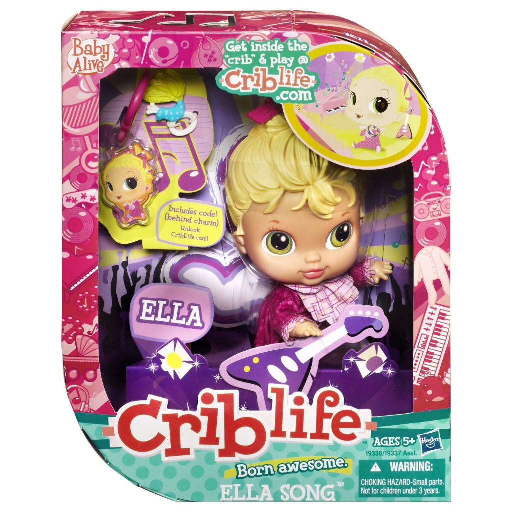 Baby Alive Crib Life Friendship Dolls Ella Song Only 6 50