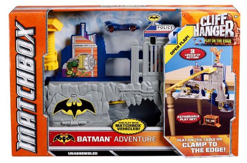 matchbox cliff hanger shark escape playset