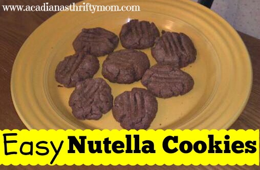 nutella cookies