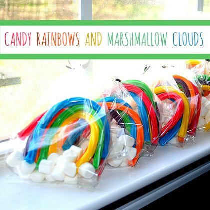 candy marshmallow clouds