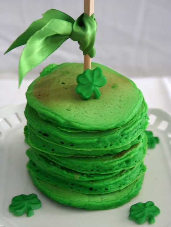green pancakes