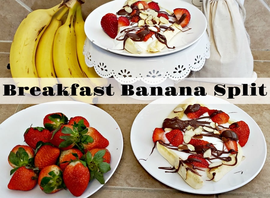 Breakfast Banana Split