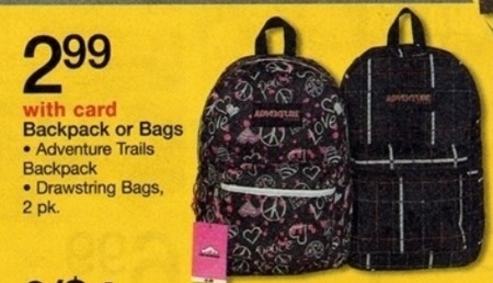 walgreens $3 backpacks