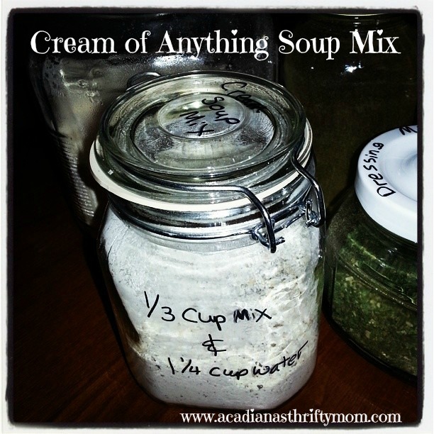 Cream of Anything Soup Mix