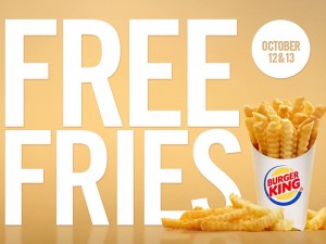 free fries bk