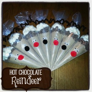 Hot Chocolate Reindeer - Acadiana's Thrifty Mom