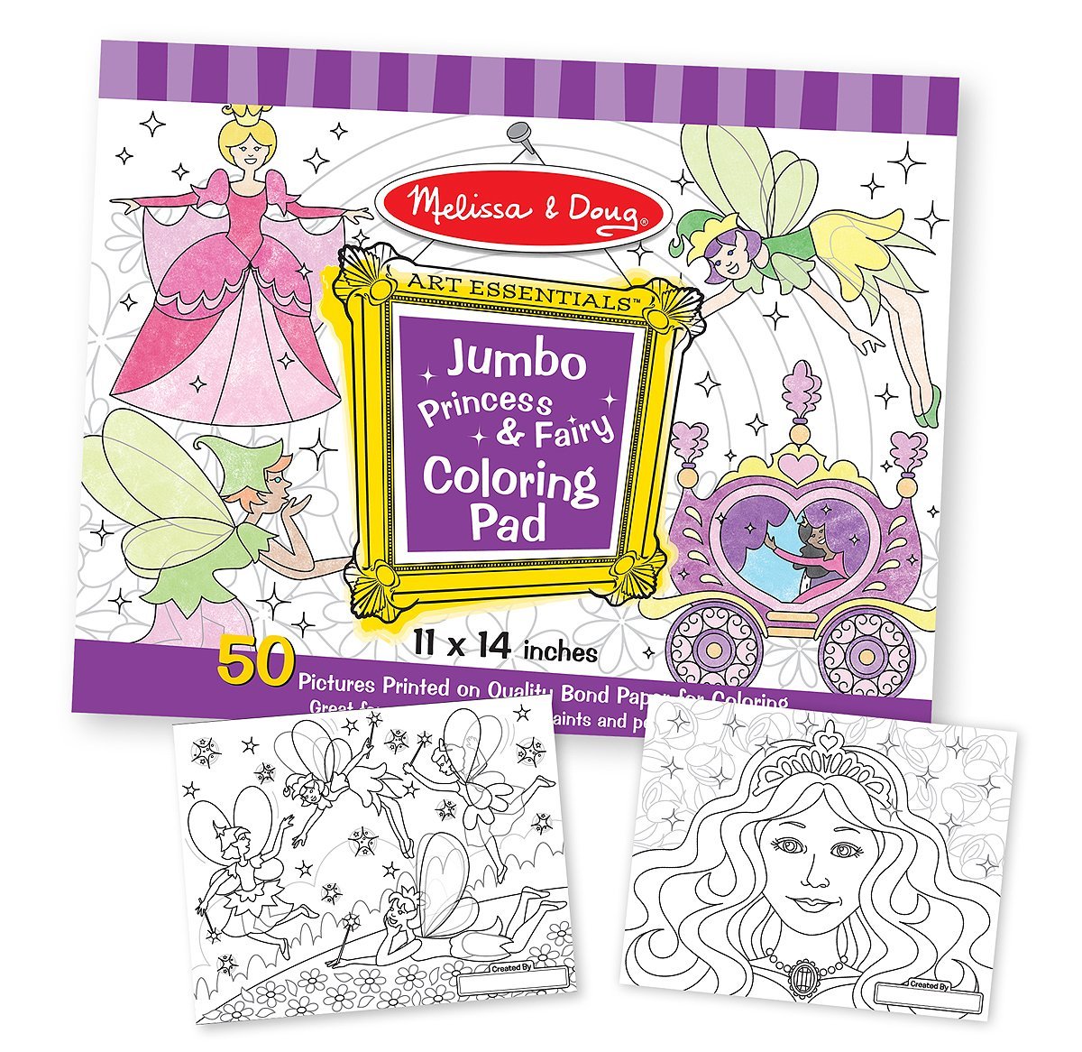 melissa and doug jumbo coloring pad