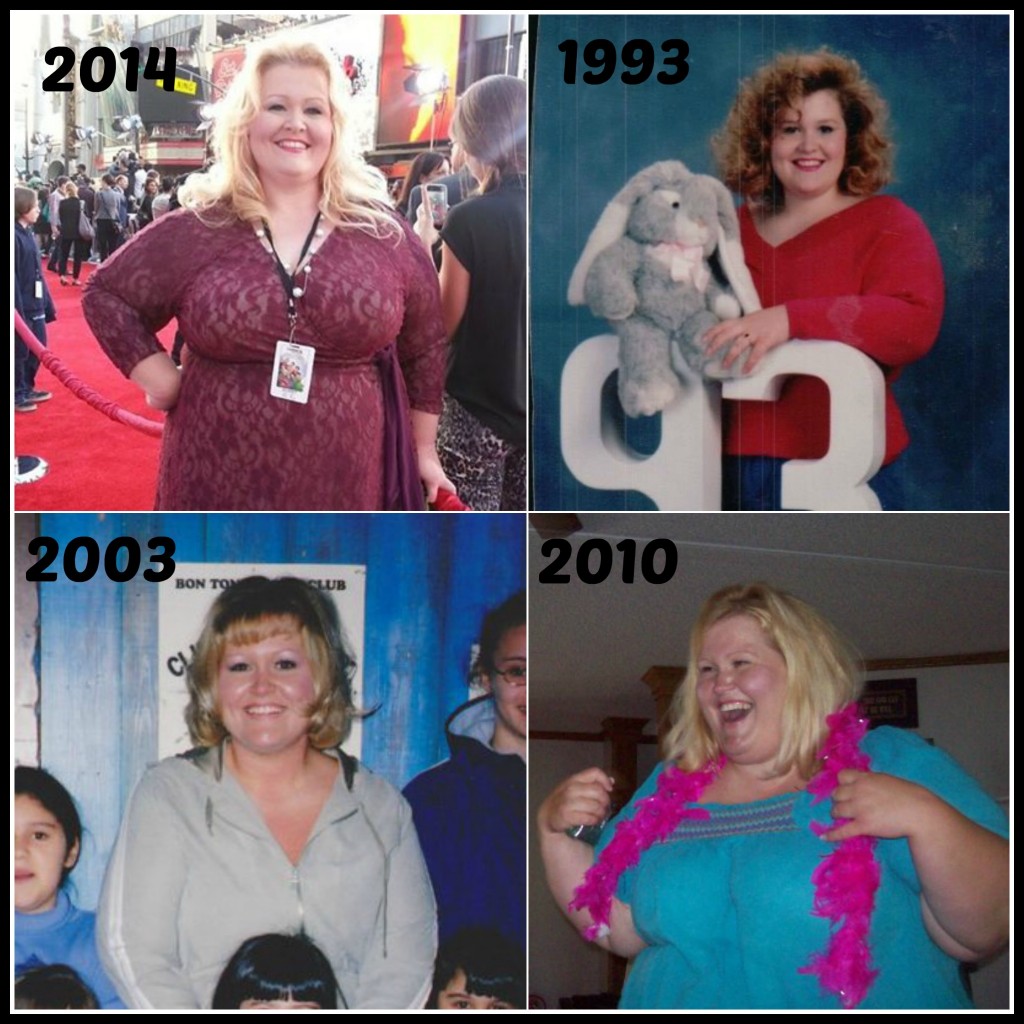 my weight through the years