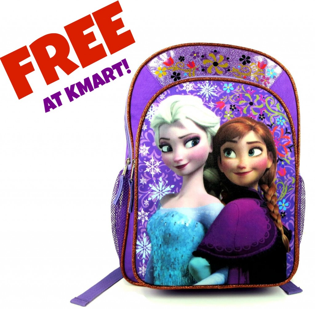 disney frozen backpack BUTTON