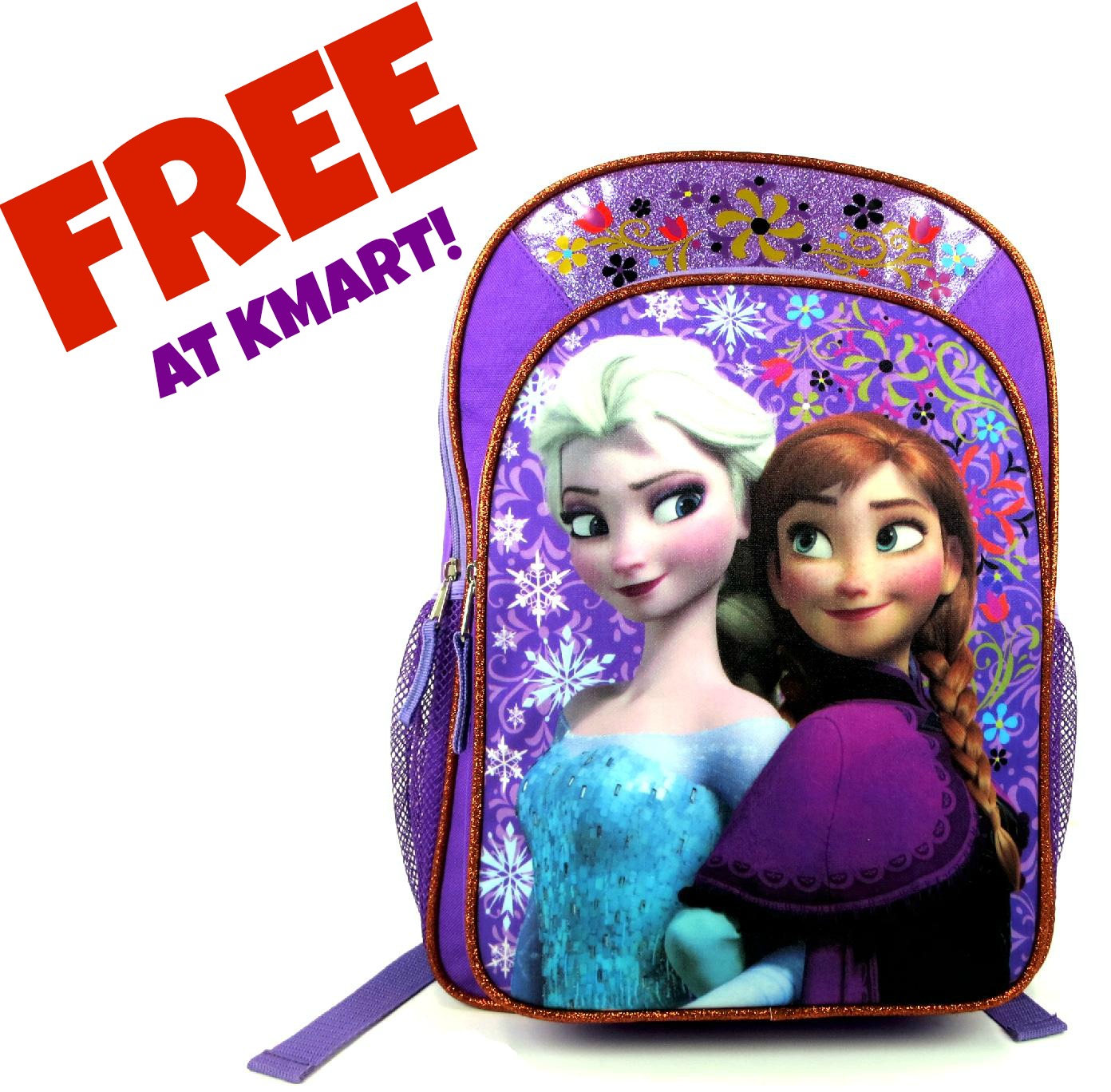 frozen backpack kmart