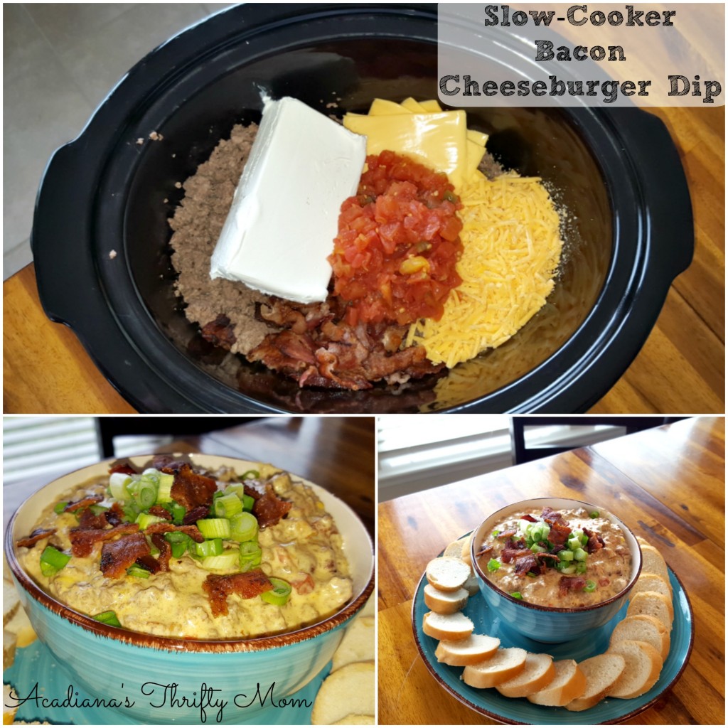 slow-cooker bacon cheeseburger dip 