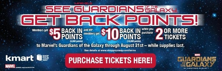 guardians of the galaxy ticket sale