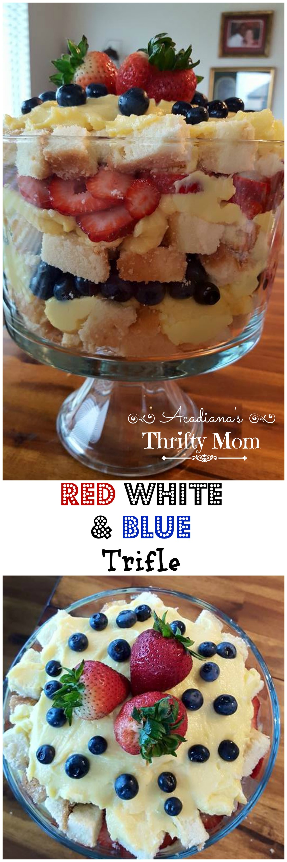 Red White And Blue Trifle