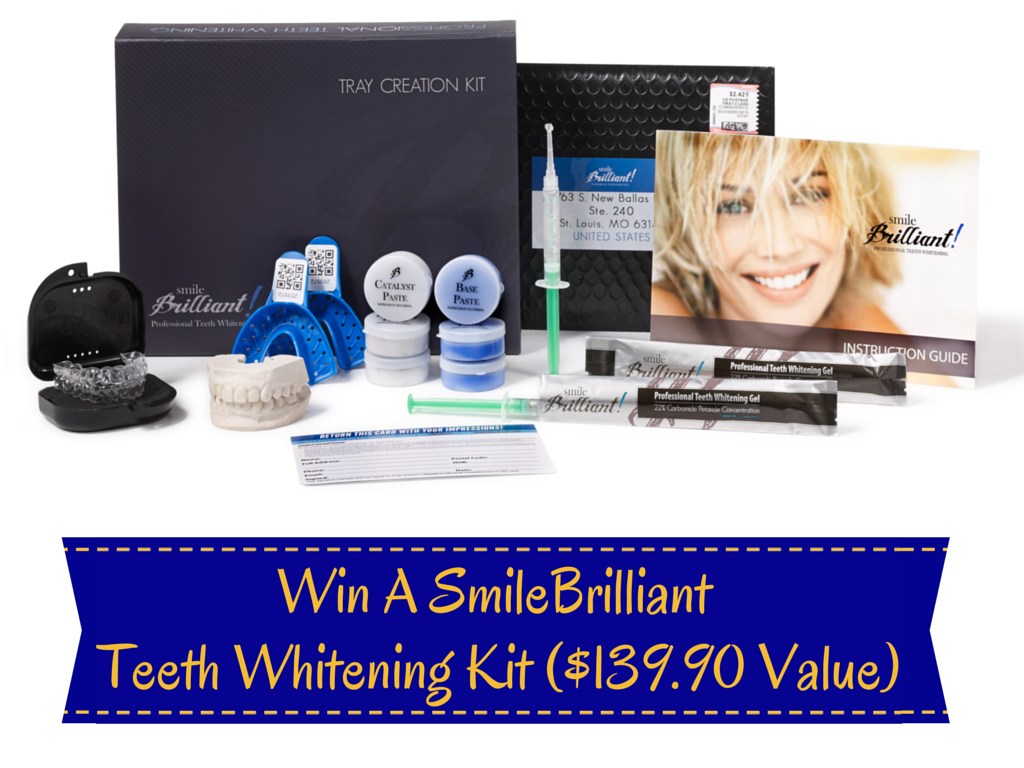 Win A SmileBrilliant Teeth Whitening Kit