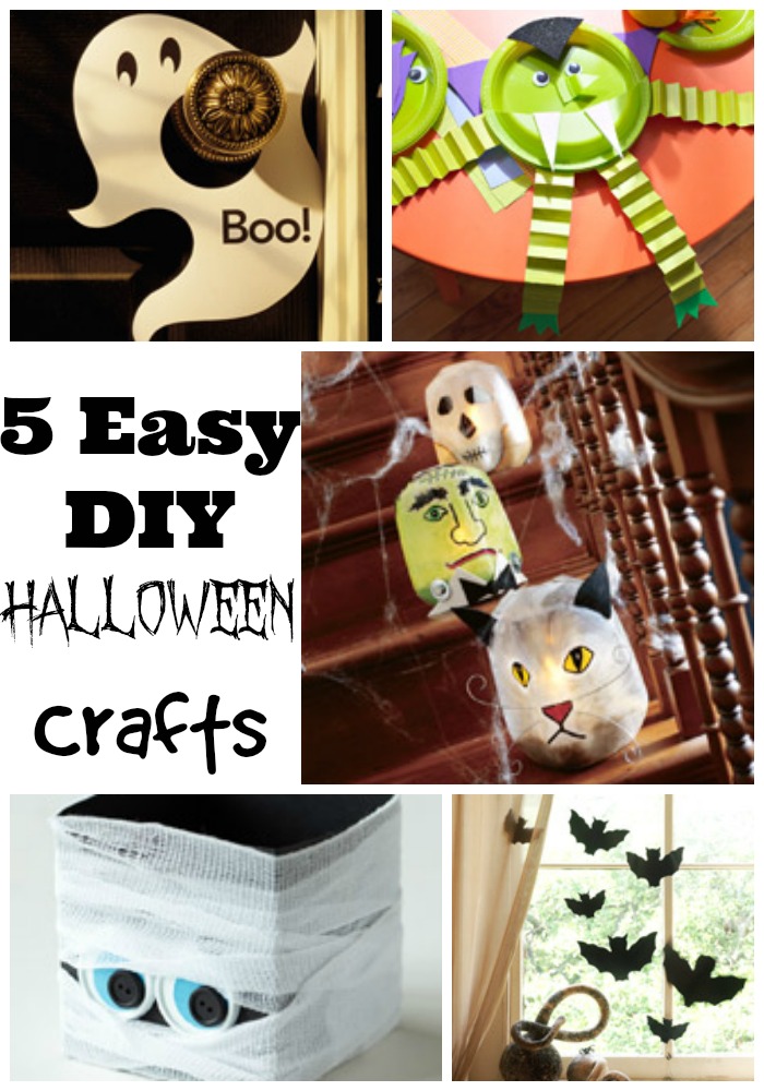 5 Easy DIY Halloween Crafts - Acadiana's Thrifty Mom