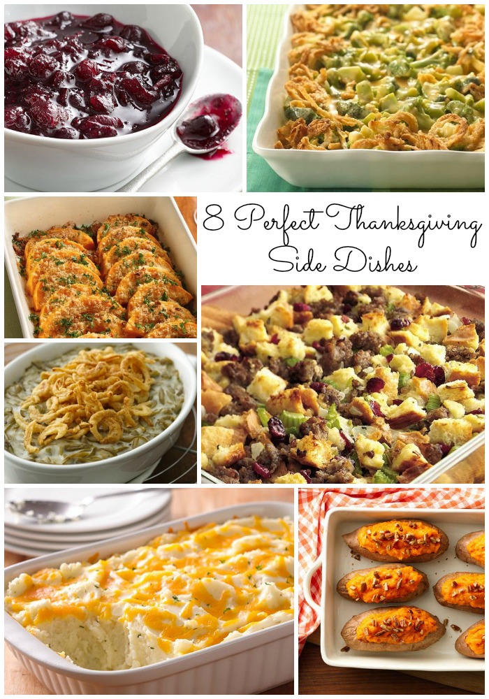 side dishes Collage