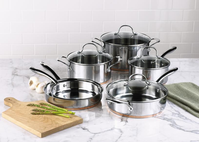 10 piece stainless steel