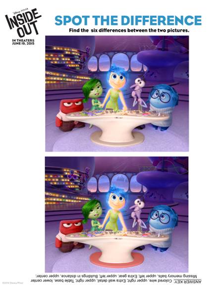 inside out activity