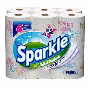 sparkle paper towel