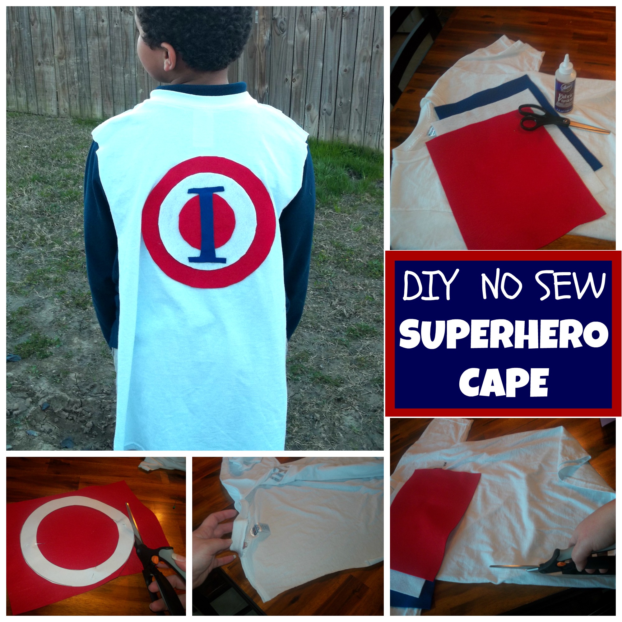 SUPERHERO cape Collage
