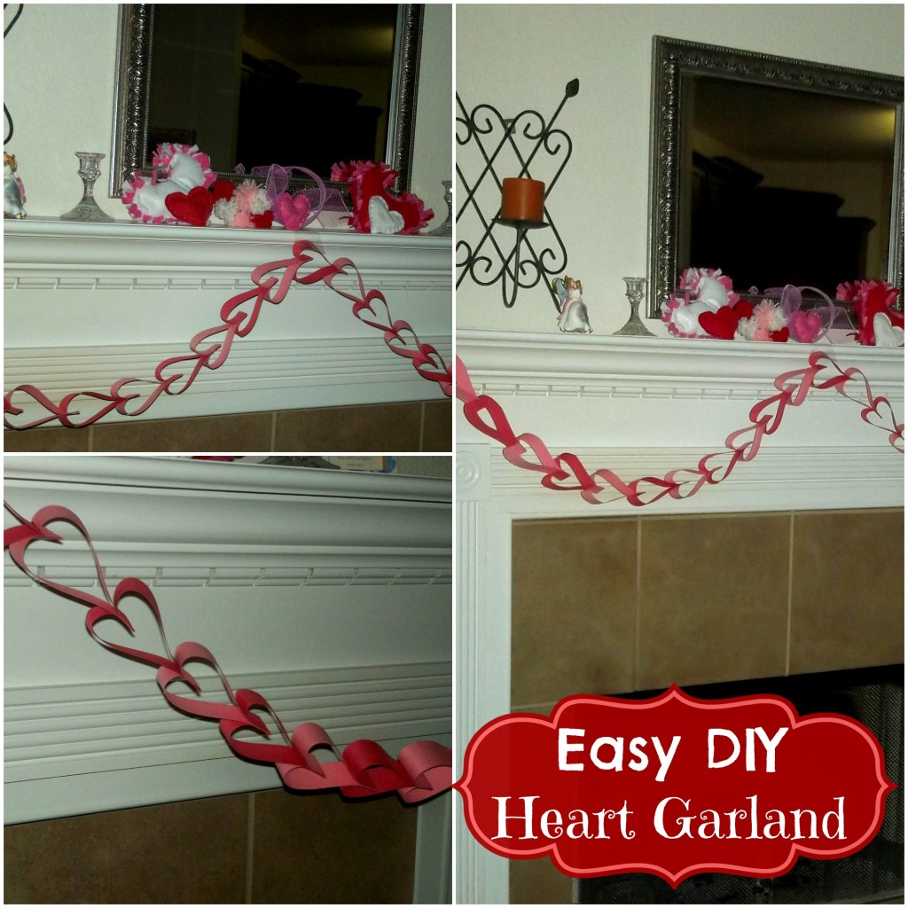 heart garland Collage