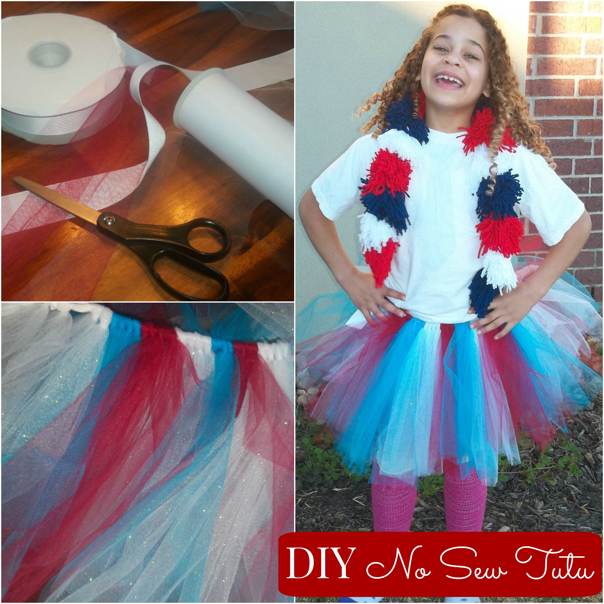 Diy No Sew Tutu Acadianas Thrifty Mom 