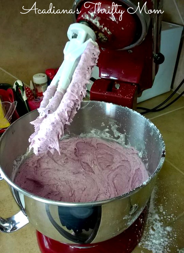 blueberry icing