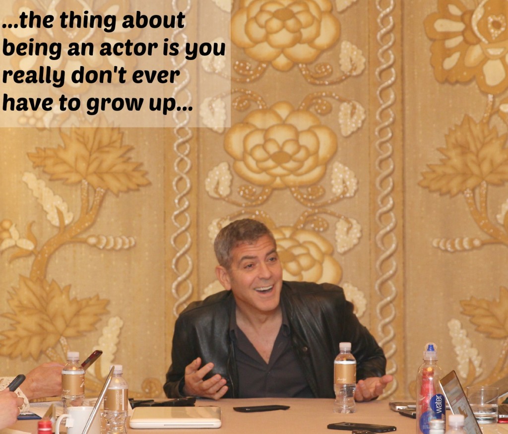 George Clooney Tomorrowland #TomorrowlandEvent