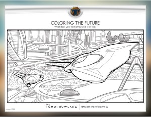 Disney's Tomorrowland Activity Sheets and Fun Facts #TomorrowlandEvent