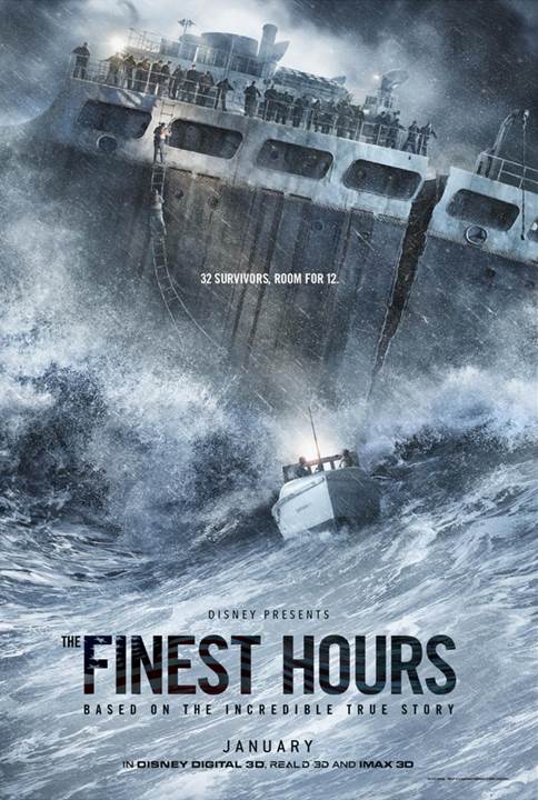 The Finest Hours Trailer & Poster Just Released #TheFinestHours