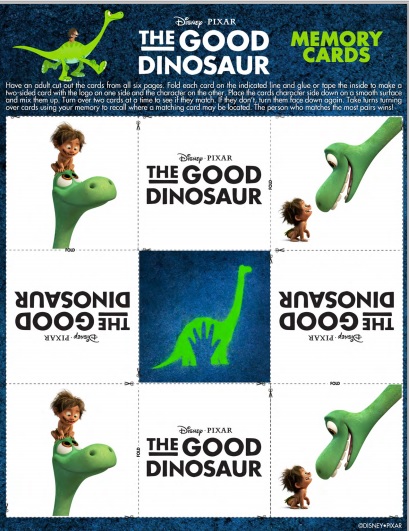 Get to Know the Good Dinosaur with These Free Activity Sheets #GoodDino