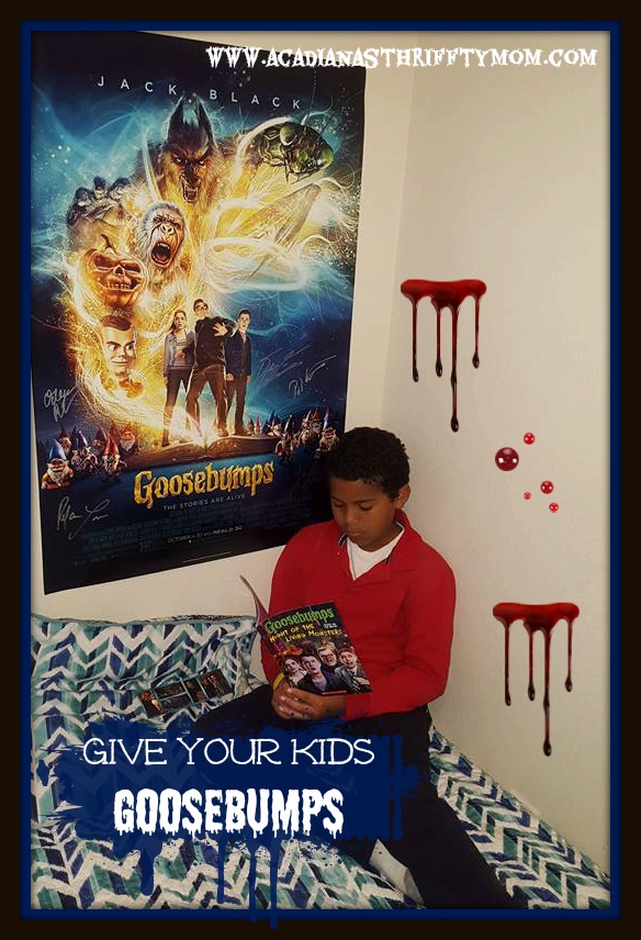Give Your Kids Goosebumps #GoosebumpsMovie