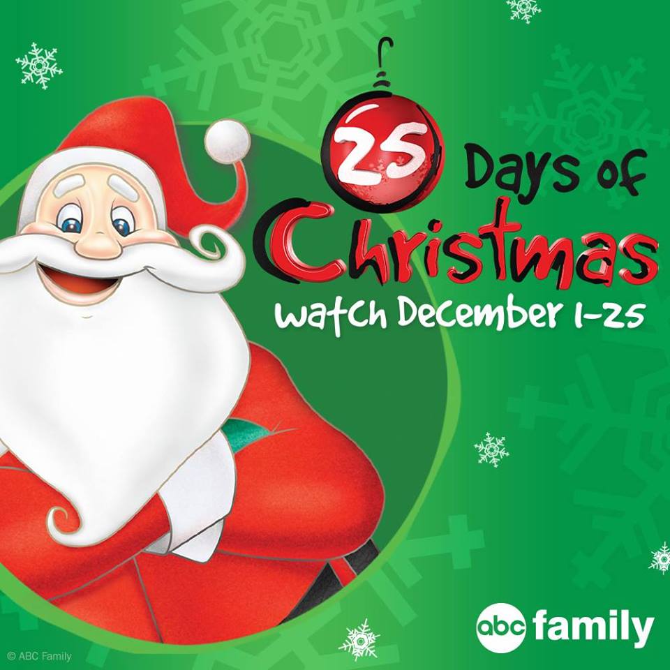 ABC Family's 25 Days of Christmas Schedule 2015 25DaysOfChristmas