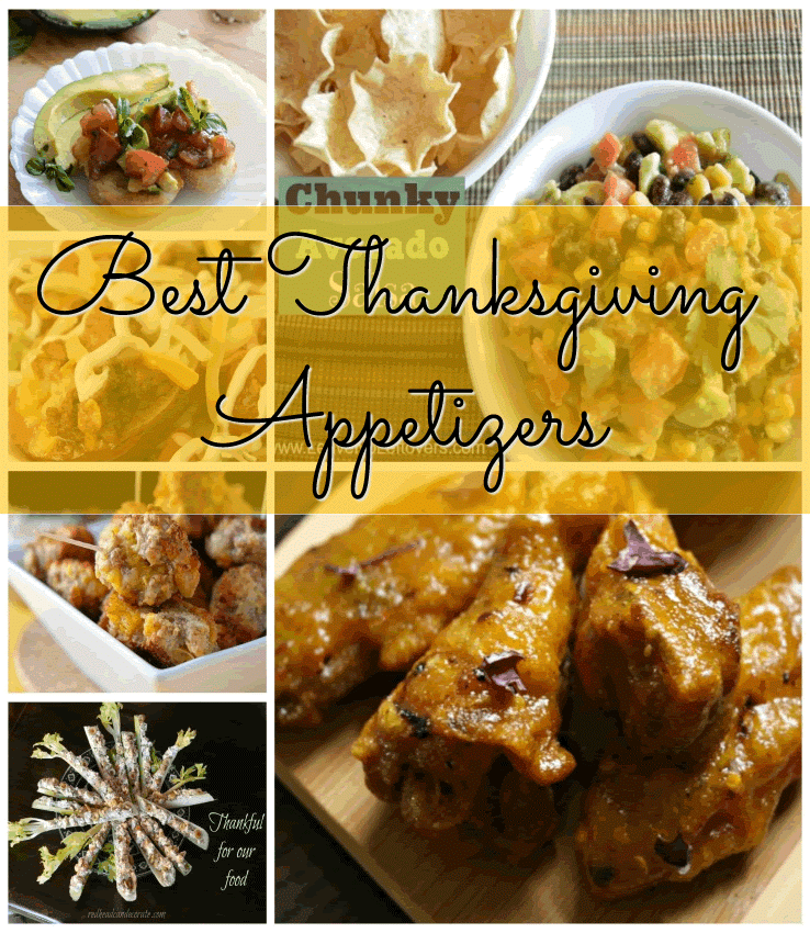 12 Amazing Thanksgiving Appetizers #Thanksgiving