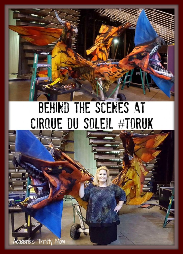 Behind The Scenes At Cirque Du Soleil #Toruk