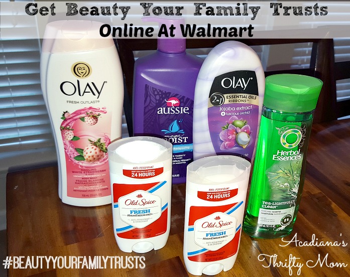 Get Beauty Your Family Trusts Online At Walmart #BeautyYourFamilyTrusts