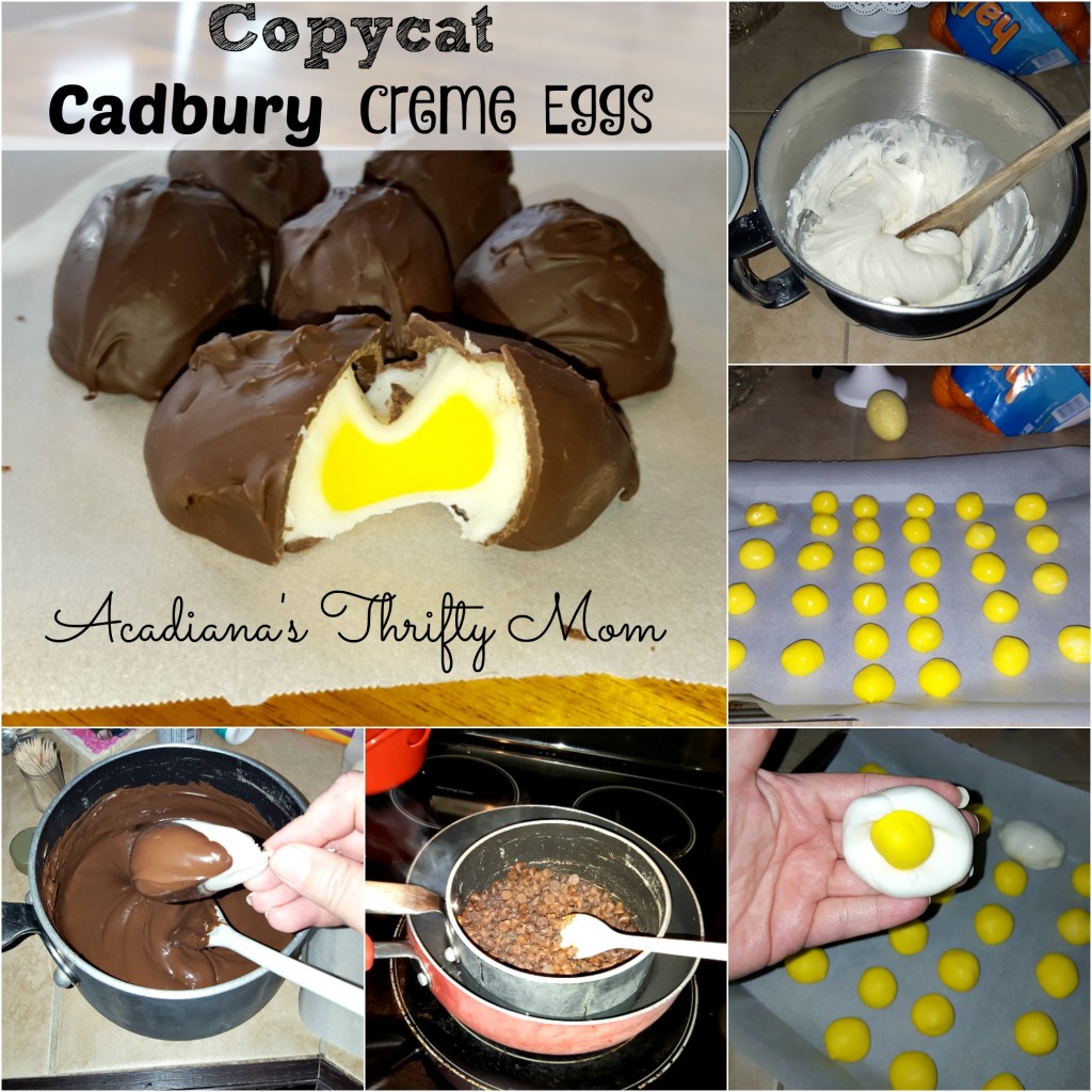 cadbury creme eggs Collage