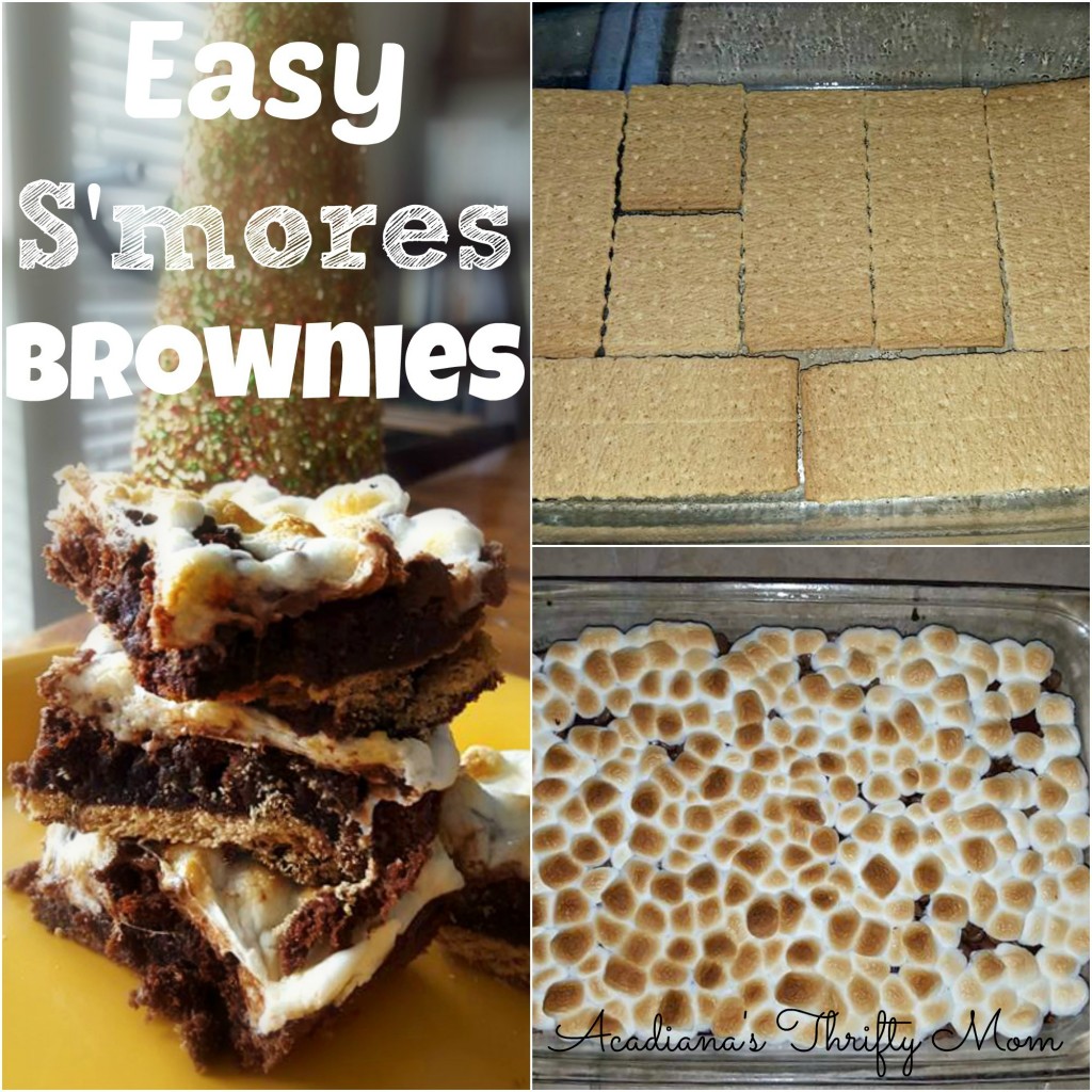 Easy S'mores Brownies
