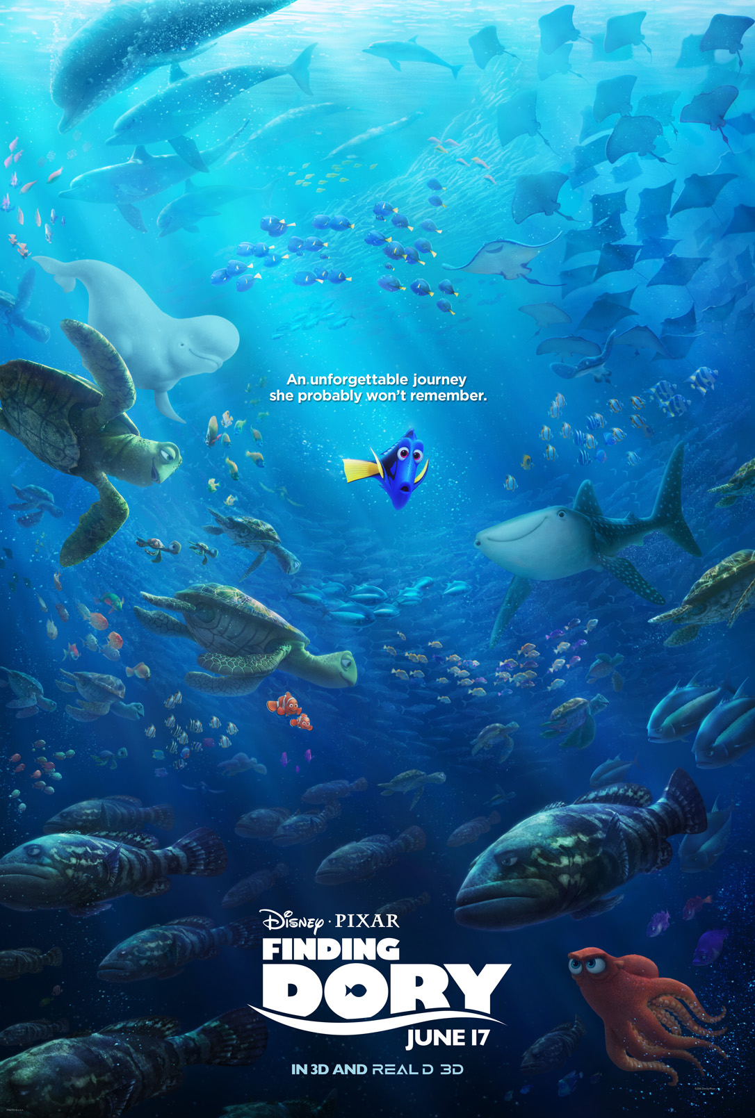 New Disney's Finding Dory Coloring Sheets #FindingDory