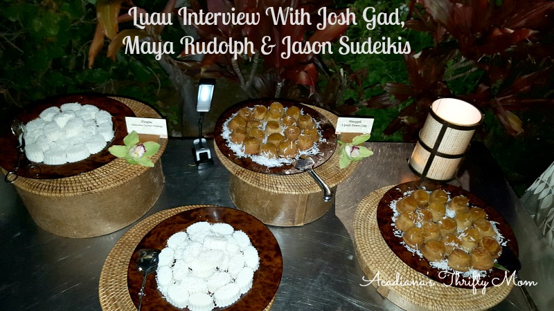 Luau Interview With Josh Gad, Maya Rudolph & Jason Sudeikis #AlohaAngryBirds