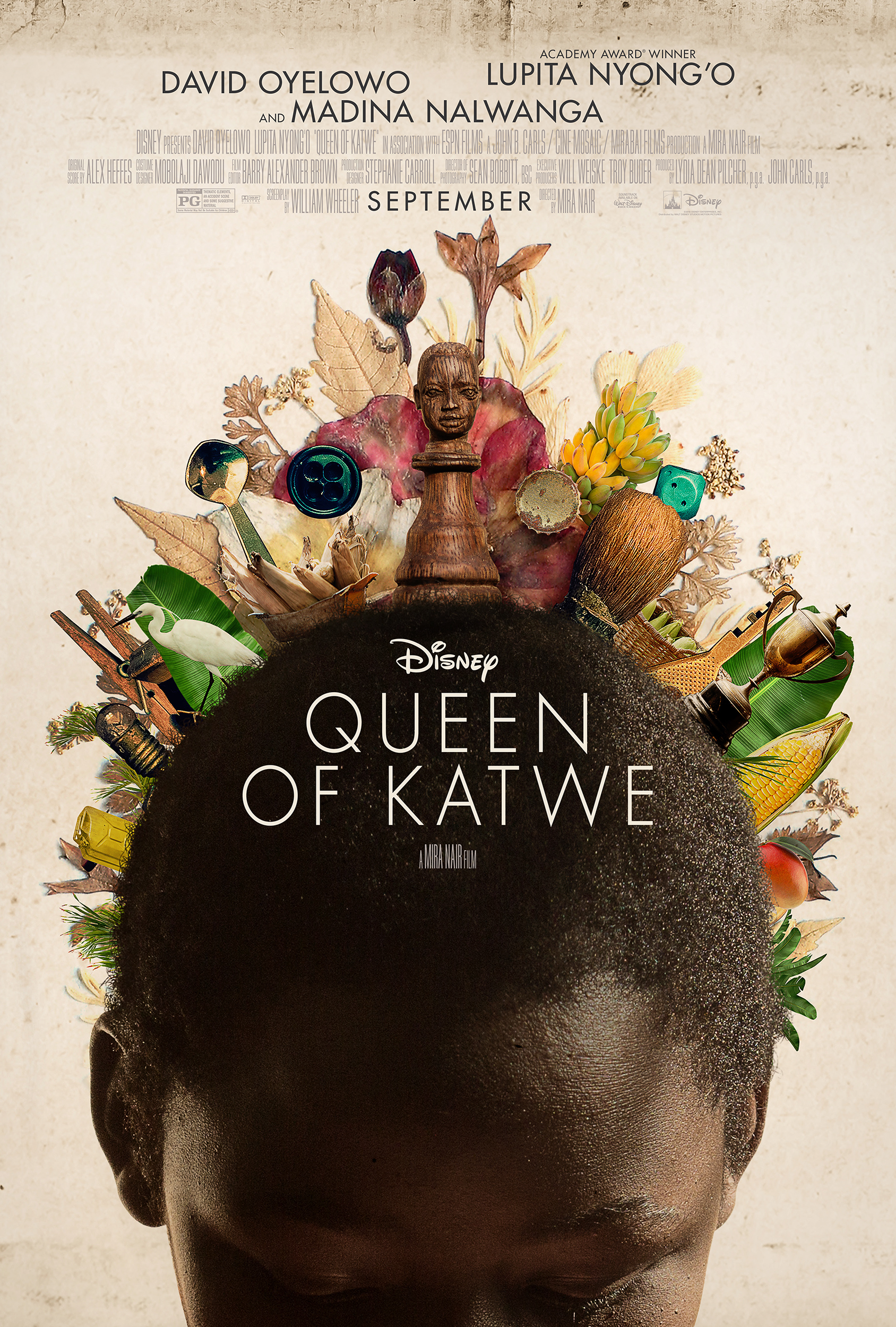 New Trailer and Posters for Disney's Queen of Katwe #QueenOfKatwe