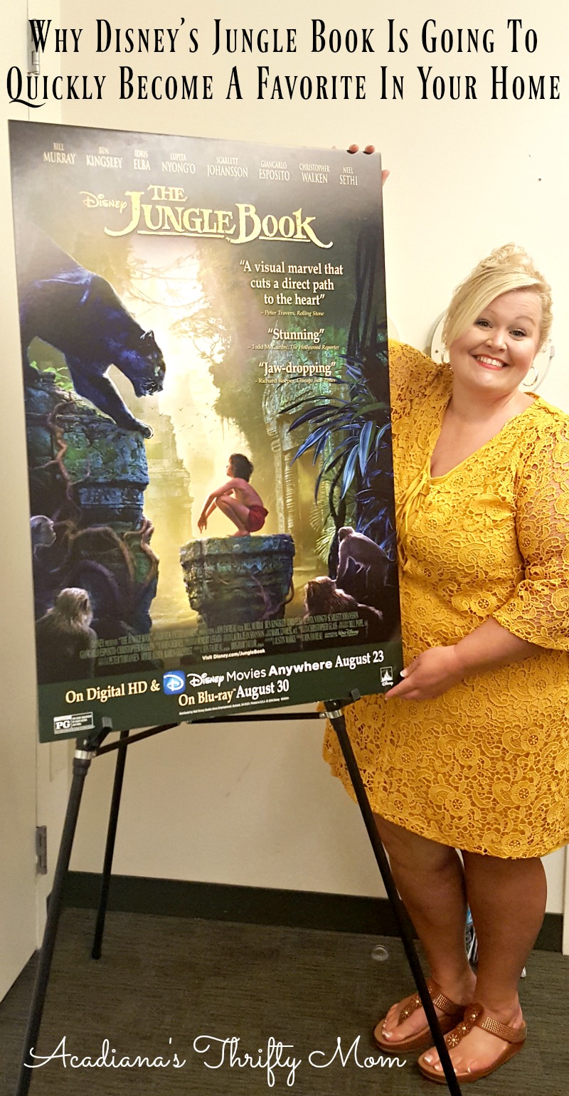 Why Disney's Jungle Book Is Going To Quickly Become A Favorite In Your Home #JungleBookBluRay