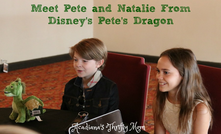 Meet Pete and Natalie From Disney's Pete's Dragon #PetesDragonEvent