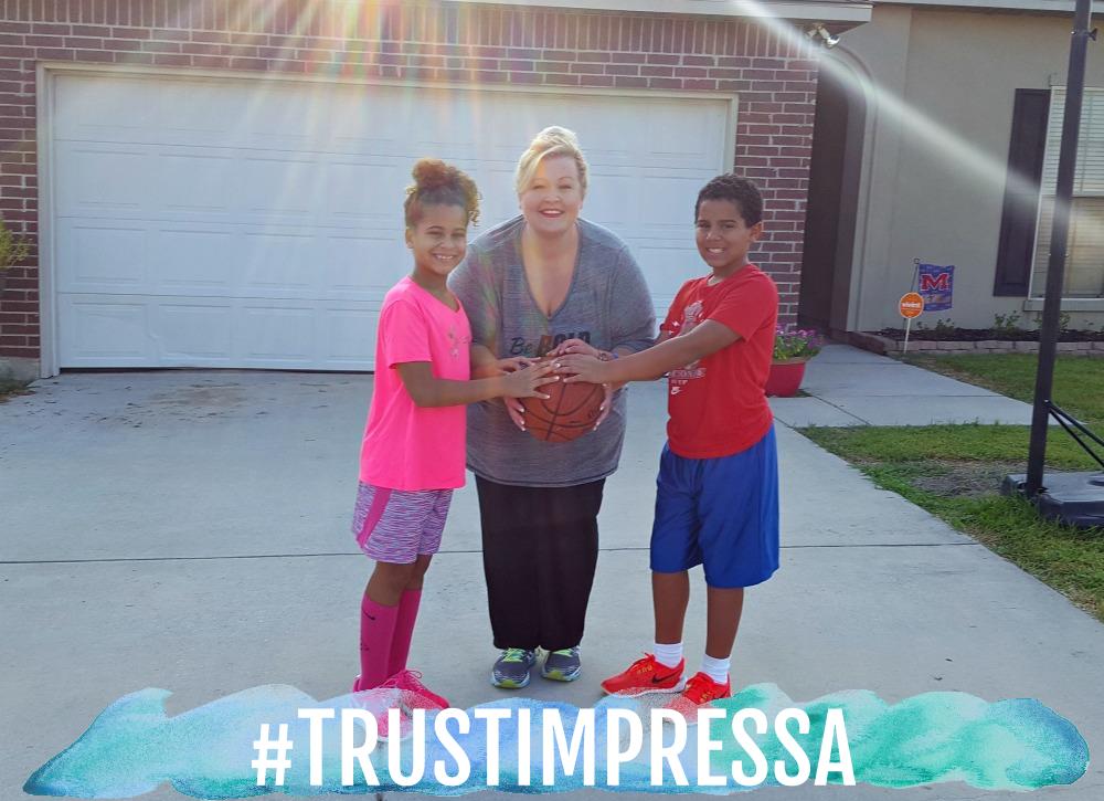 I Can Play Sports With My Kids Because I can Trust Impressa #TrustImpressa