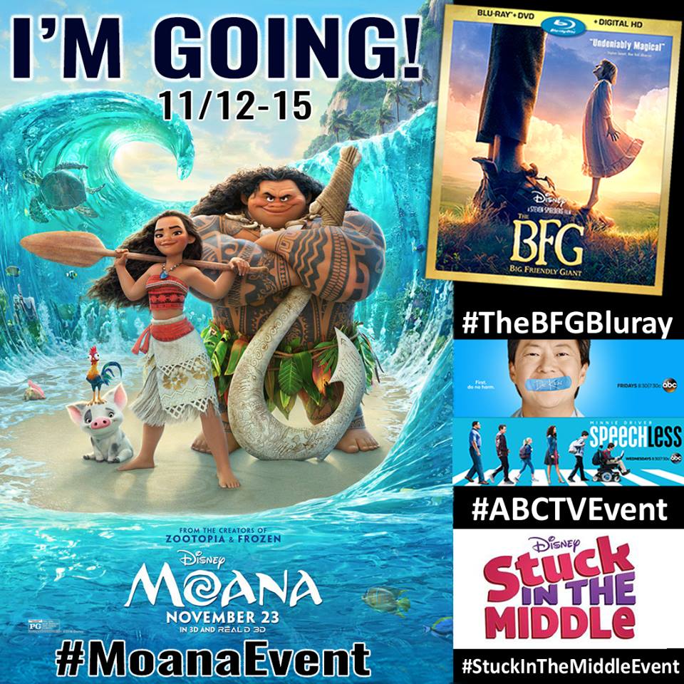 Join Me At The Disney Moana Red Carpet In Los Angeles November 12-15 #MOANAEvent