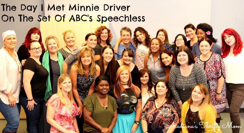 The Day I Met Minnie Driver On The Set Of ABC's Speechless #ABCTVEvent