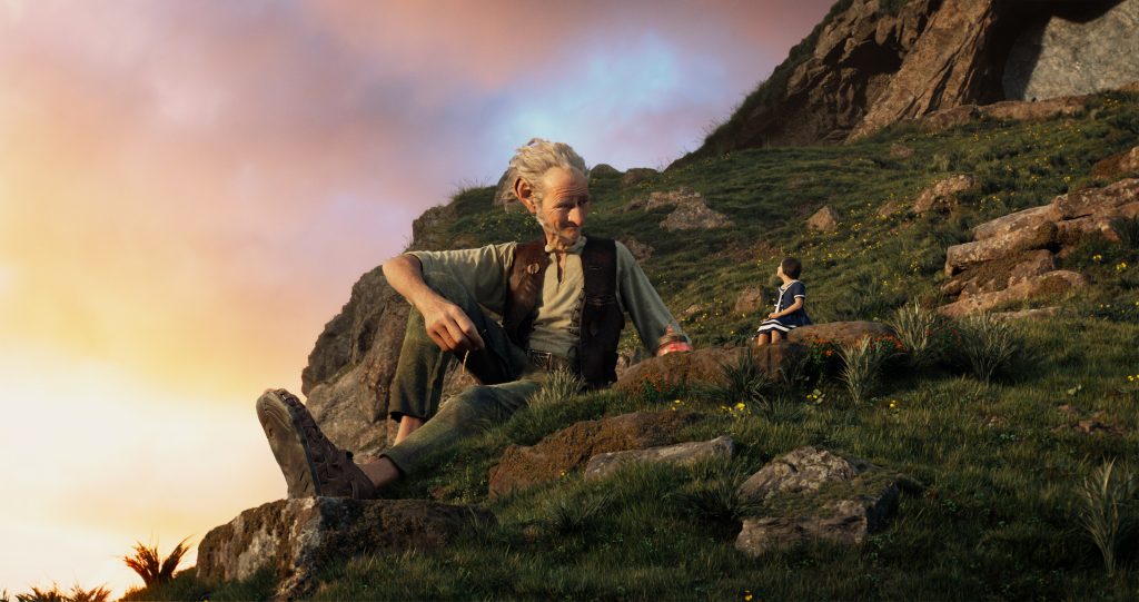 Disney's THE BFG is the imaginative story of a young girl named Sophie (Ruby Barnhill) and the Big Friendly Giant (Oscar (TM) winner Mark Rylance) who introduces her to the wonders and perils of Giant Country Directed by Steven Spielberg, the film is based on the beloved book by Roald Dahl.