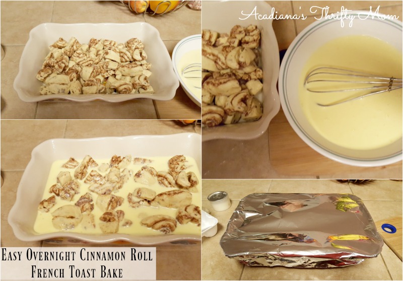 Easy Overnight Cinnamon Roll French Toast Bake